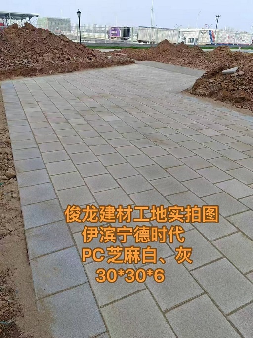 洛陽伊濱寧德時代 PC芝麻白、灰 30*30*6